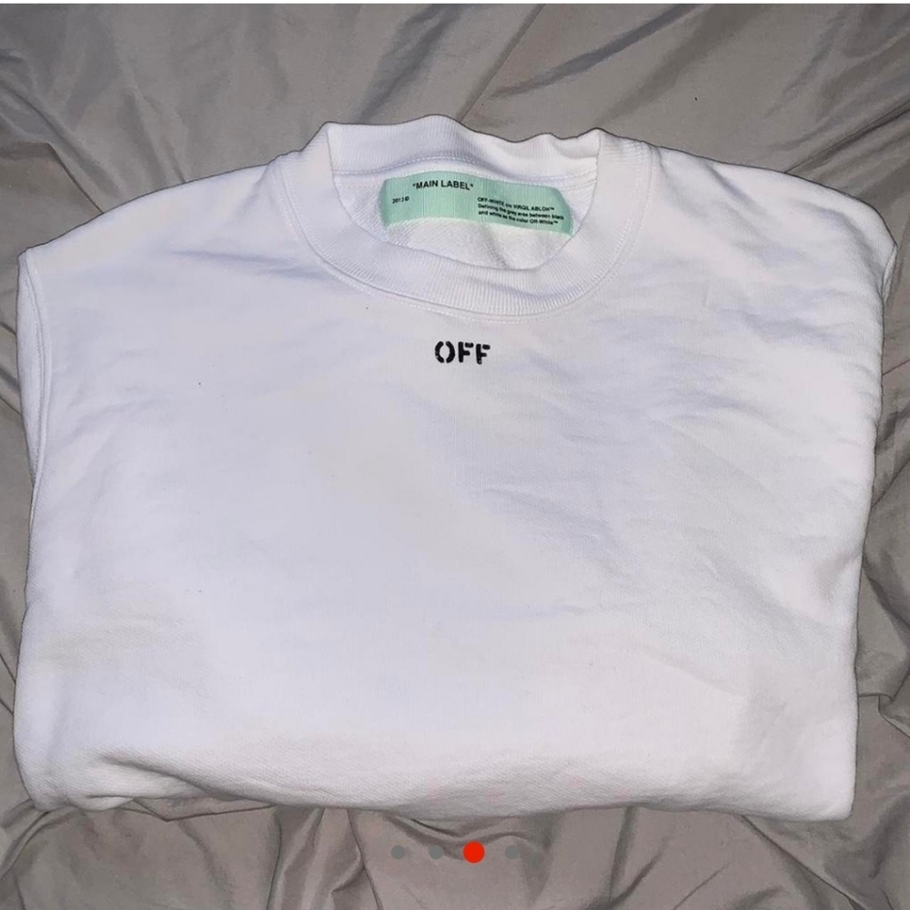 Off white sweater